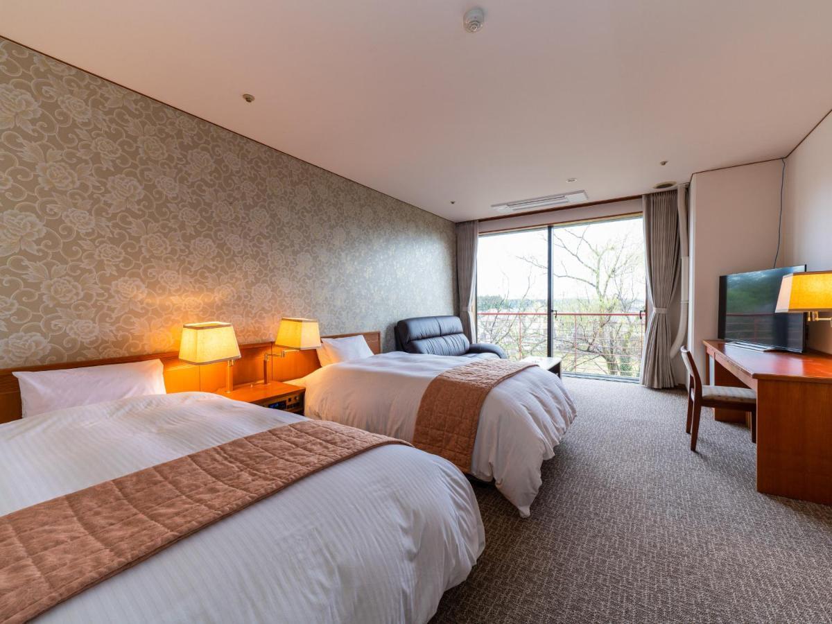 Yamashiro Onsen Miyabi No Yado Kaga Hyakumangoku Hotell Eksteriør bilde
